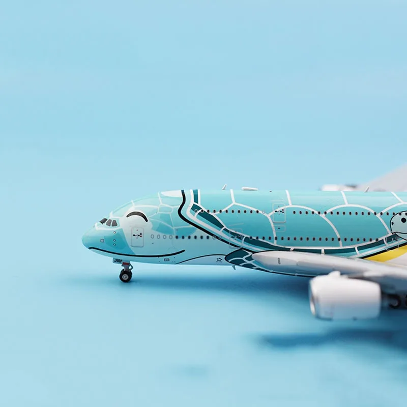 Модель самолета Аэробус A380 в масштабе 1:400 Коллекционная модель ANA Japan Airlines