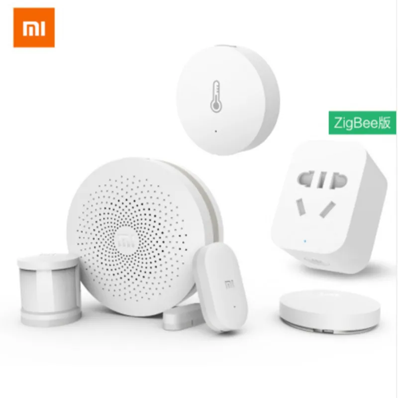 Original Xiaomi Smart Home Kits Version 2 Door Window Sensor Human Body Wireless Switch Humidity Zigbee Socket MI APP | Электроника