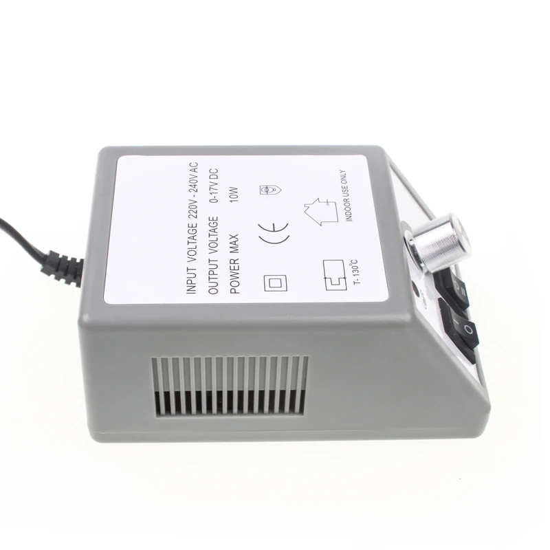 Электрическая дрель для ногтей маникюрный набор пилка серая ручка с европейской