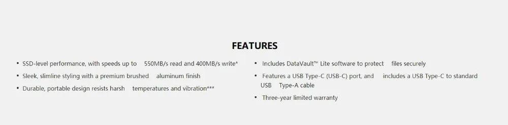 Lexar sl1000 внешний ssd жесткий диск 240тб usb 3,1 Тип c портативные твердотельные накопители 2,5 disco Дуро экстерно nas сервера внешн