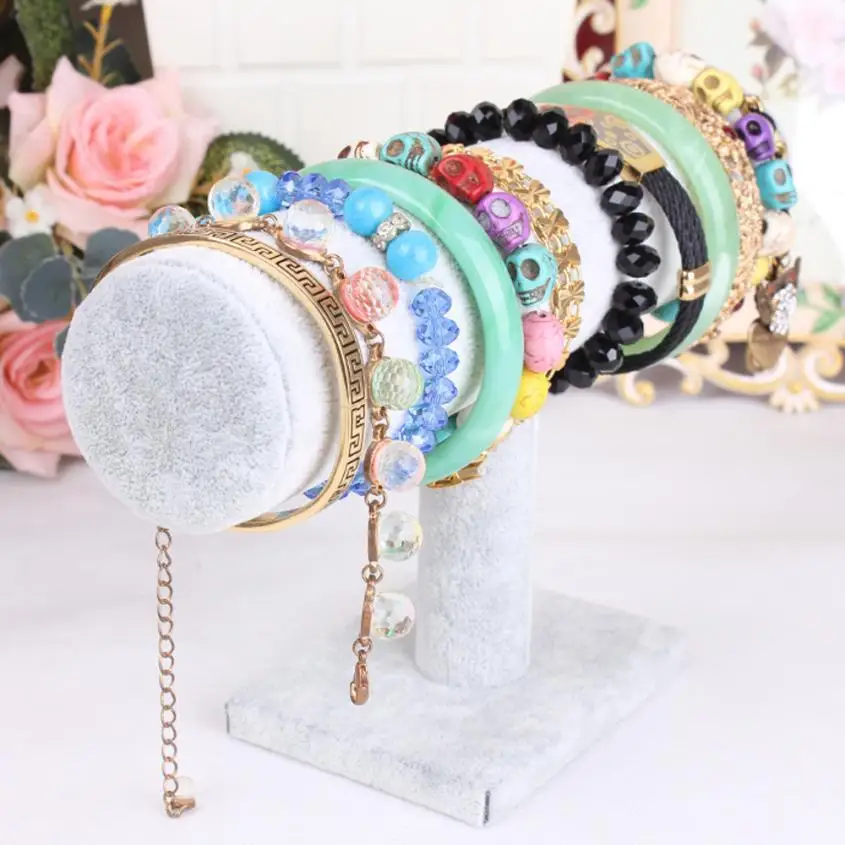 DIVV бархатная Подставка для ювелирных изделий браслет ожерелье подставка