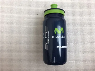 movistar SHIMANO, Элитная велосипедная бутылка, 500 мл, чашка гаррафа для кемпинга, чайник, спортивные велосипедные бутылки - Цвет: movistar