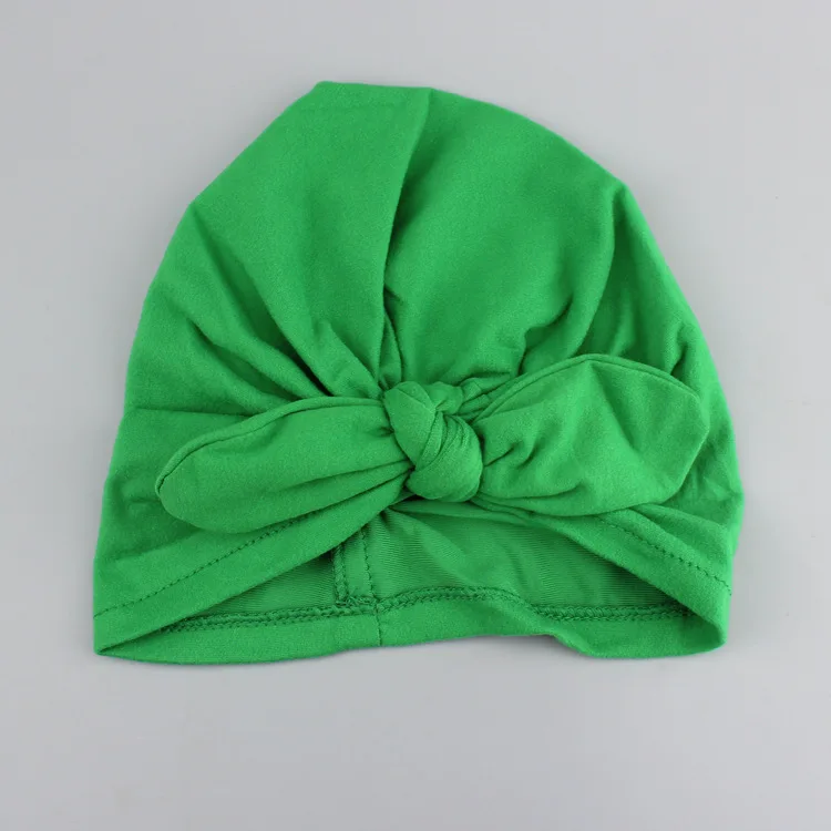 Light green Милый кролик Банни уши узел для маленьких девочек детские повязки для волос головная повязка аксессуары для детей тюрбаны волос Головной убор - Цвет: Light green