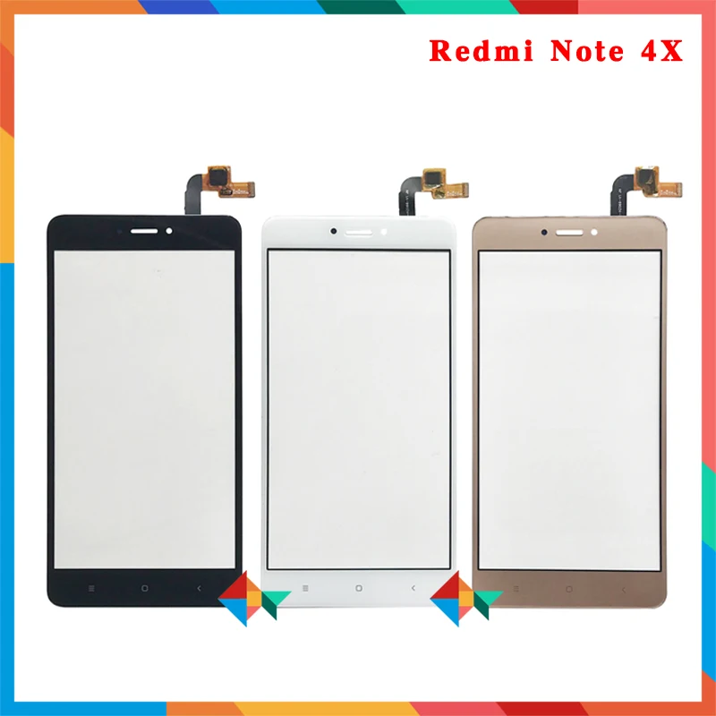 Сенсорный экран 5 дюйма для Xiaomi Redmi Note 1 2 3 4 4X дигитайзер переднее стекло сенсорная