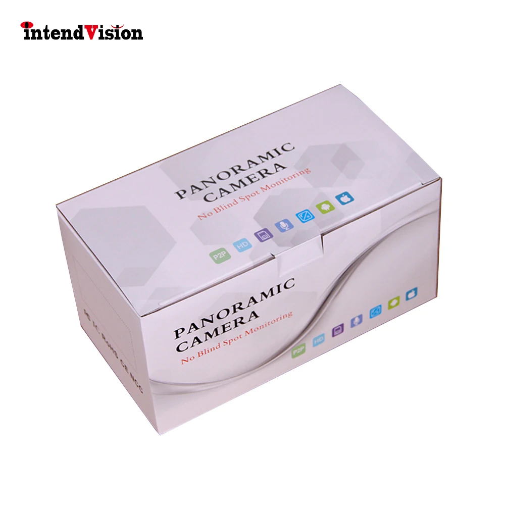 Intendvision Мини Пуля IP камера 180 градусов Panaramic двухстороннее аудио P2P Обнаружение