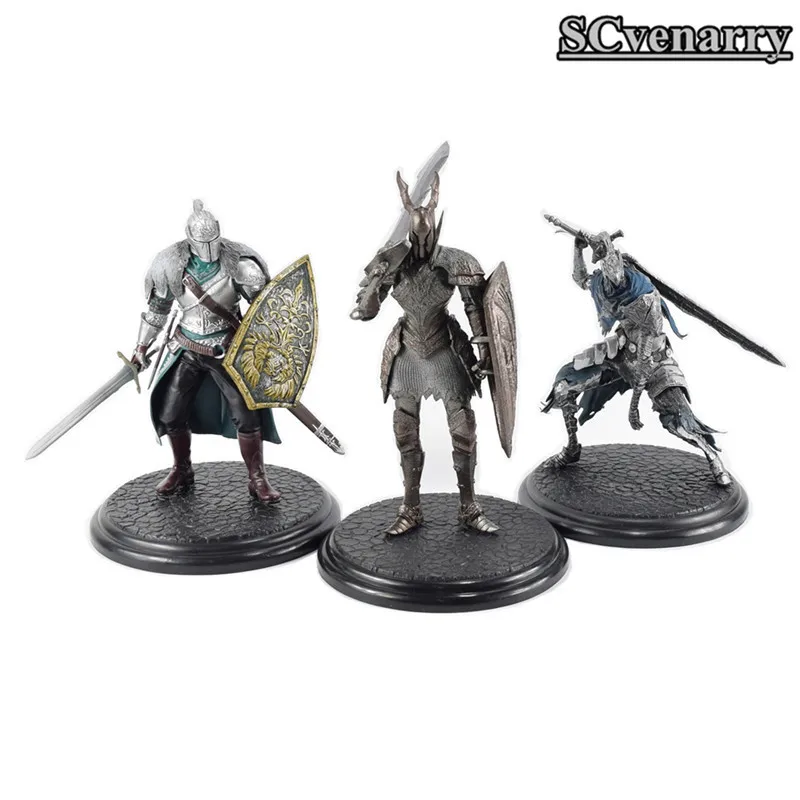 Dark Souls 2 воин черный рыцарь Большой Меч Щит Faraam и Арториас в Abysswalker ПВХ Рисунок