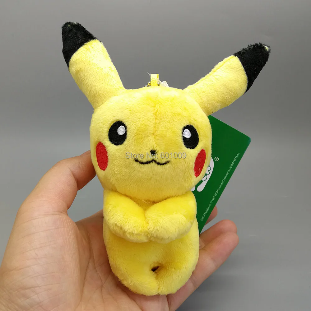 17 видов стилей Пикачу Vulpix Psyduck мяут Ash Ketchum Брок Джеймса Джесси туманный 12 см