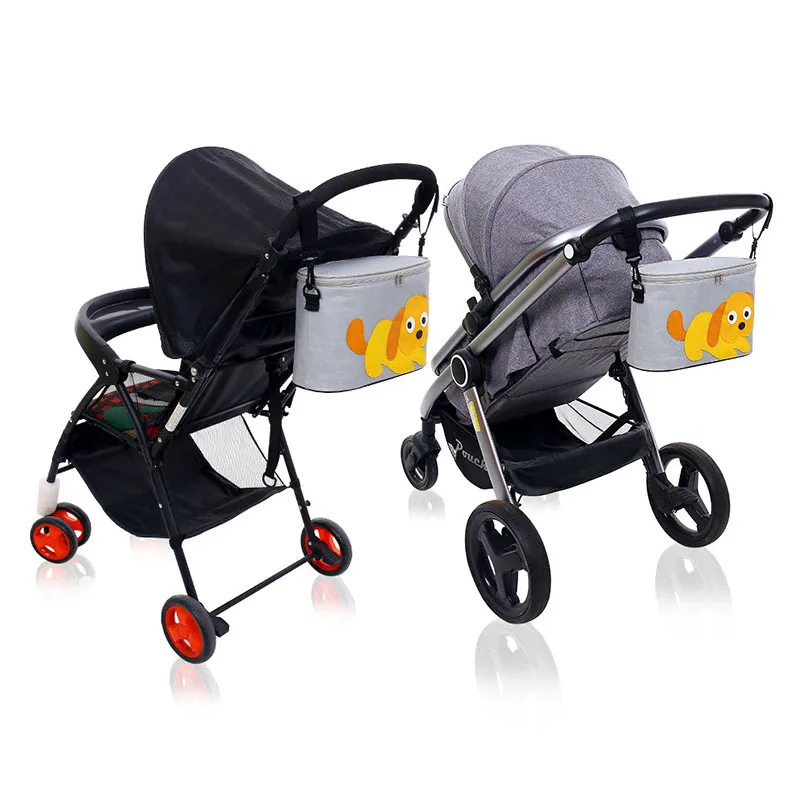 Pram Baby Mother Nappy Messenger Accessories Stroller Hanging Organizer Bag for Children Storage Bottle Diapers Mom | Мать и ребенок