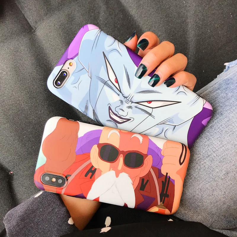 For iPhone 7 X 6 XR XS MAX Case Dragon Ball goku DragonBall Coque Phone for 8 6S Plus case |