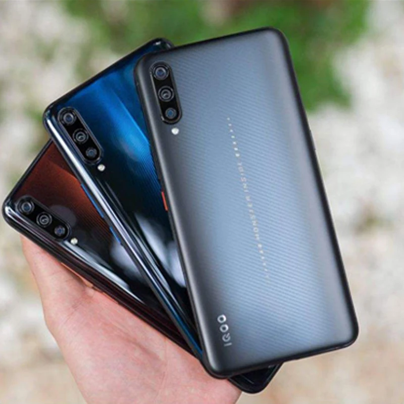 VIVO iQOO Android 9 мобильный телефон OTA обновление отпечатков пальцев ID Snapdragon 855 NFC Type-C 4000 мАч 44 Вт Быстрая зарядка 4D игровой мобильный телефон