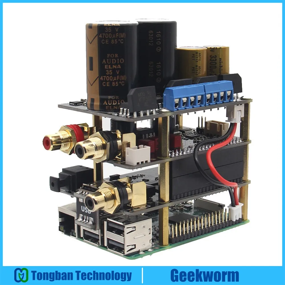 Raspberry Pi X20 Hi Fi аудио комплект (X20 ES9028Q2M DAC плата/плата для X10 I2S/плата