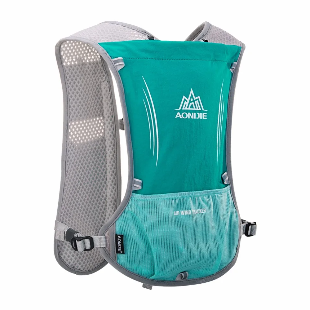 AONIJIE женщинам мужчинам Lightweight Running Backpack Спорт на открытом воздухе Trail гонки марафон Туризм фитнес сумка жилет гидратации пакет