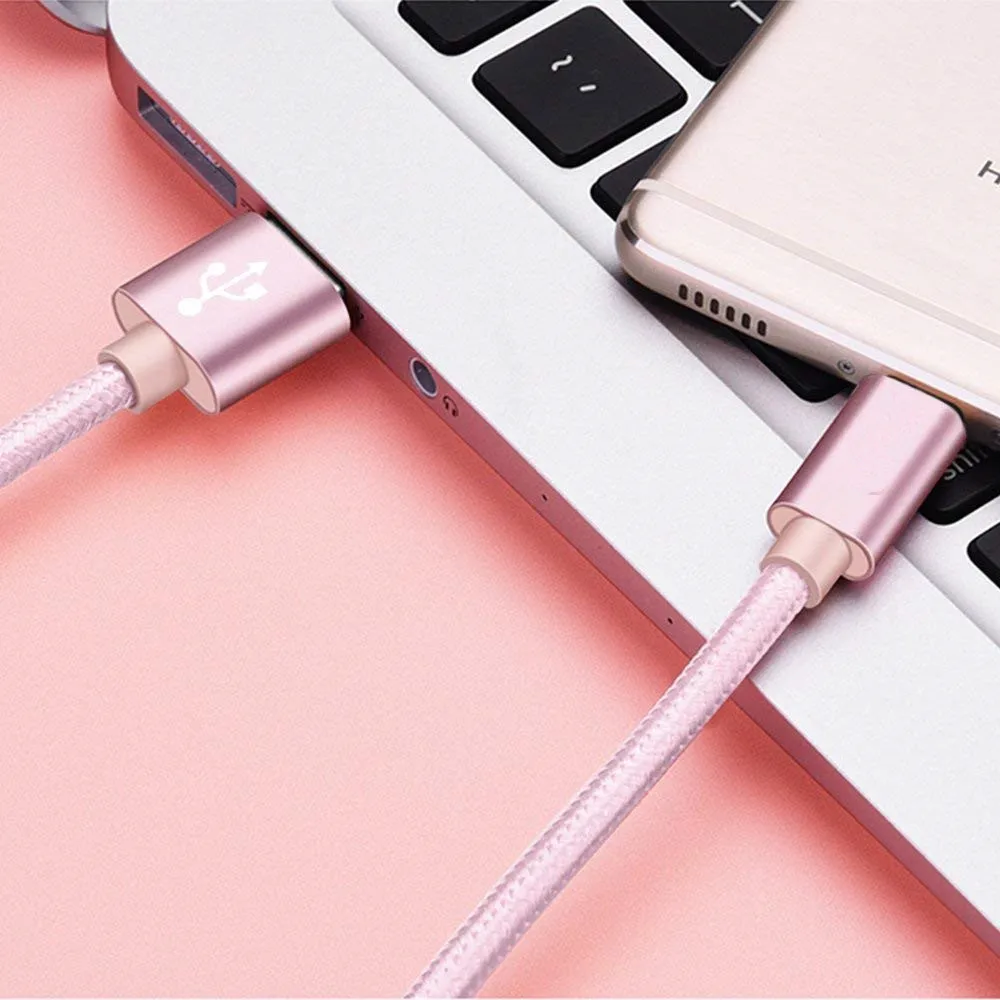 Usb type C 3 1 USB нейлоновый плетеный провод для быстрой зарядки samsung S9 Note 8 htc U12 + U11 10 EVO One