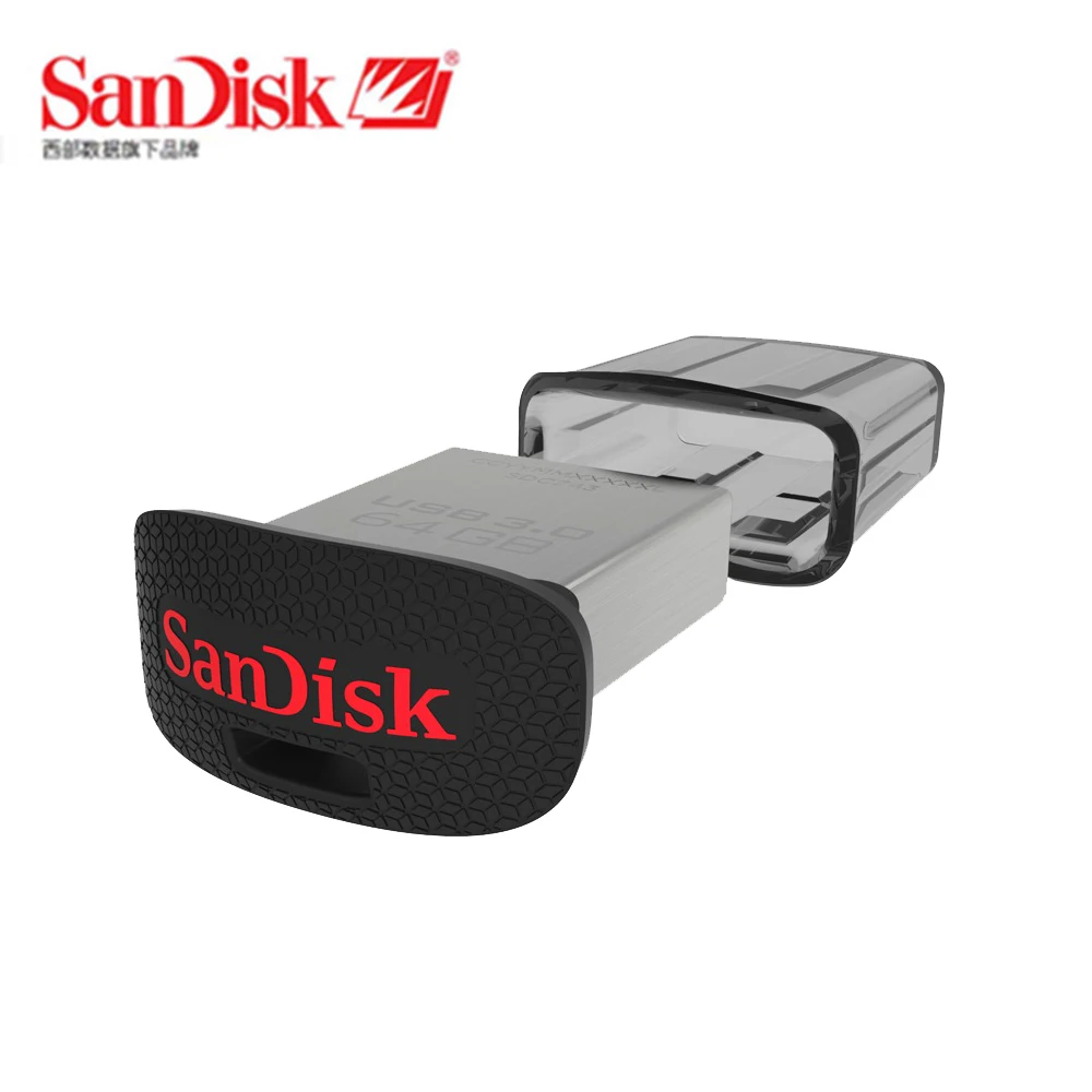 Оригинальный SanDisk CZ43 флешки USB Flash Drive 32 ГБ 3.0 до 130 м/с накопитель Поддержка