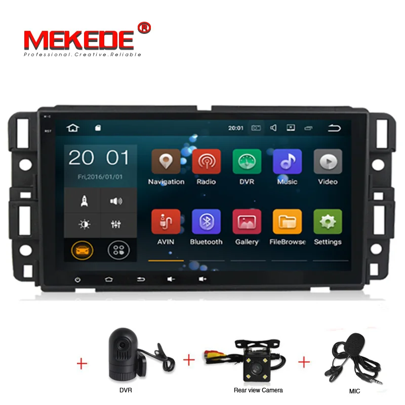 PX3 8 дюймов Android 7,1 автомобильный радиоприемник gps навигация для GMC Acadia Savana Yukon Sierra Chevrolet Silverado Tahoe Suburban Impala wifi