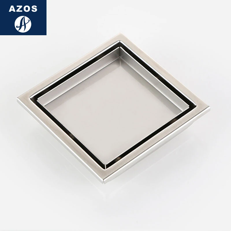 AZOS SUS304 нержавеющая сталь мелководное уплотнение для слива пола душевая комната