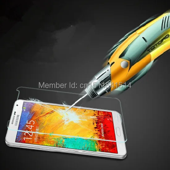 200 шт. для Samsung Galaxy Note 3 Закаленное Стекло 9H 0 мм Глянцевая Премиум Защита экрана 2.5D