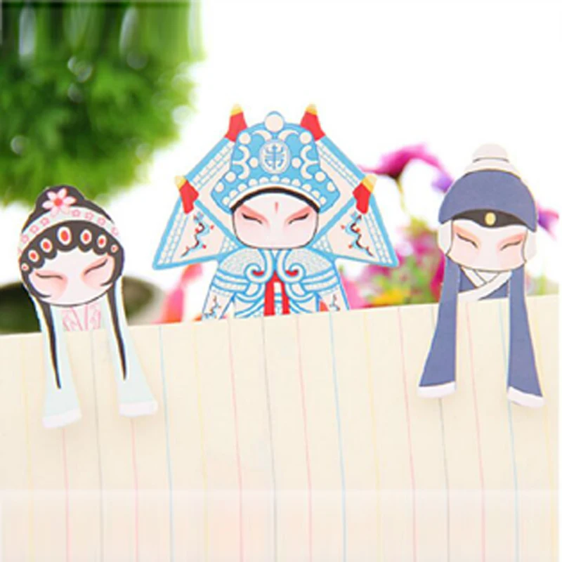 Милые 50 шт./лот Мультяшные закладки для книг бумажные канцелярские