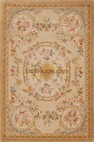 hand made french garden savonnerie design rug nice embroidered upholstery fabric new carpet wool knitting carpets