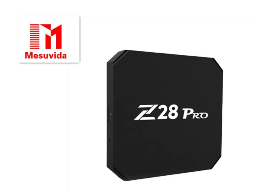 Mesuvida Z28 Pro RK3328 Android 7 1 Смарт ТВ коробка Quad core dual WiFi 4 K/2 K H.265 ARM Cortex A53 1G Оперативная