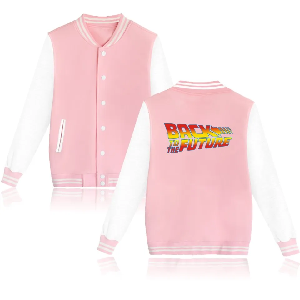 Модный дизайнерский Свитшот Назад в будущее Женская/мужская бейсбольная куртка