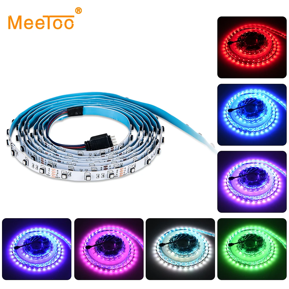 Светодиодная лента RGB светильник 12 В Tira s 3535 цветная Гибкая неоновая Диодная ТВ