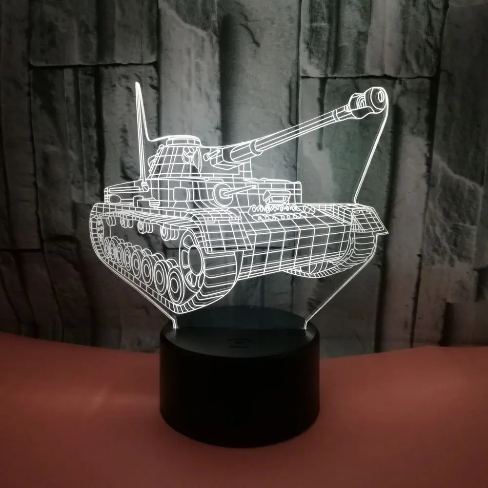 Настольная лампа от производителя прямая продажа креативная 3d Ночная для