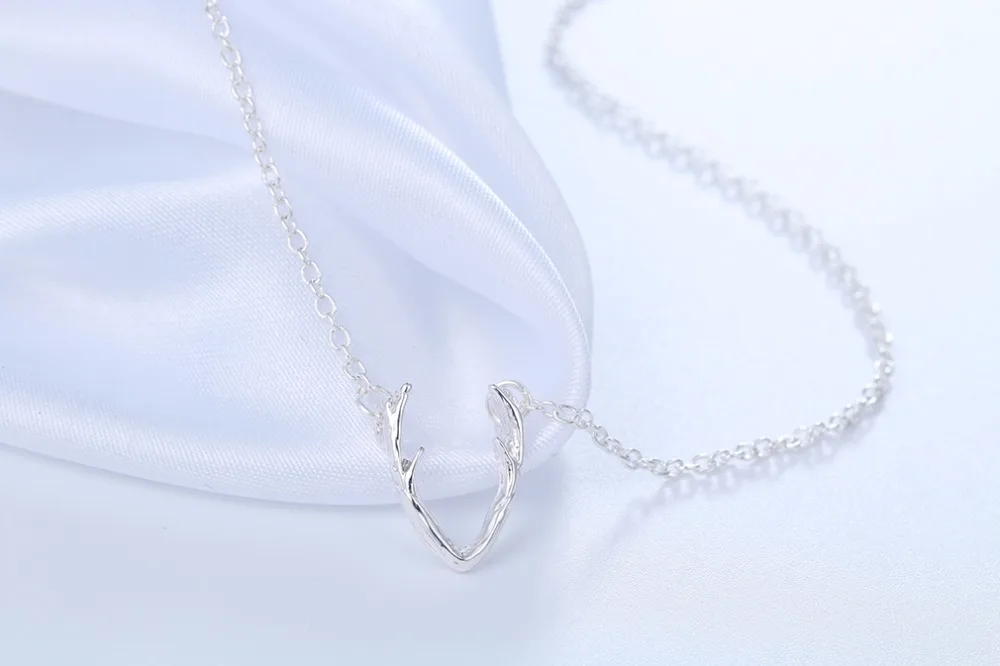 Чандлер 2017 Золотой Цвет Олень Anlter кольца/ожерелья для женщин Ювелирный Набор