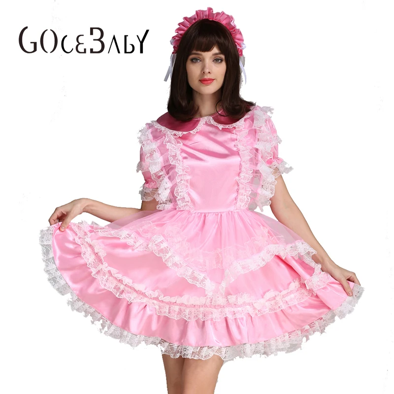 костюмная форма, костюм для косплея cosplay costume lockable dresspink maid...