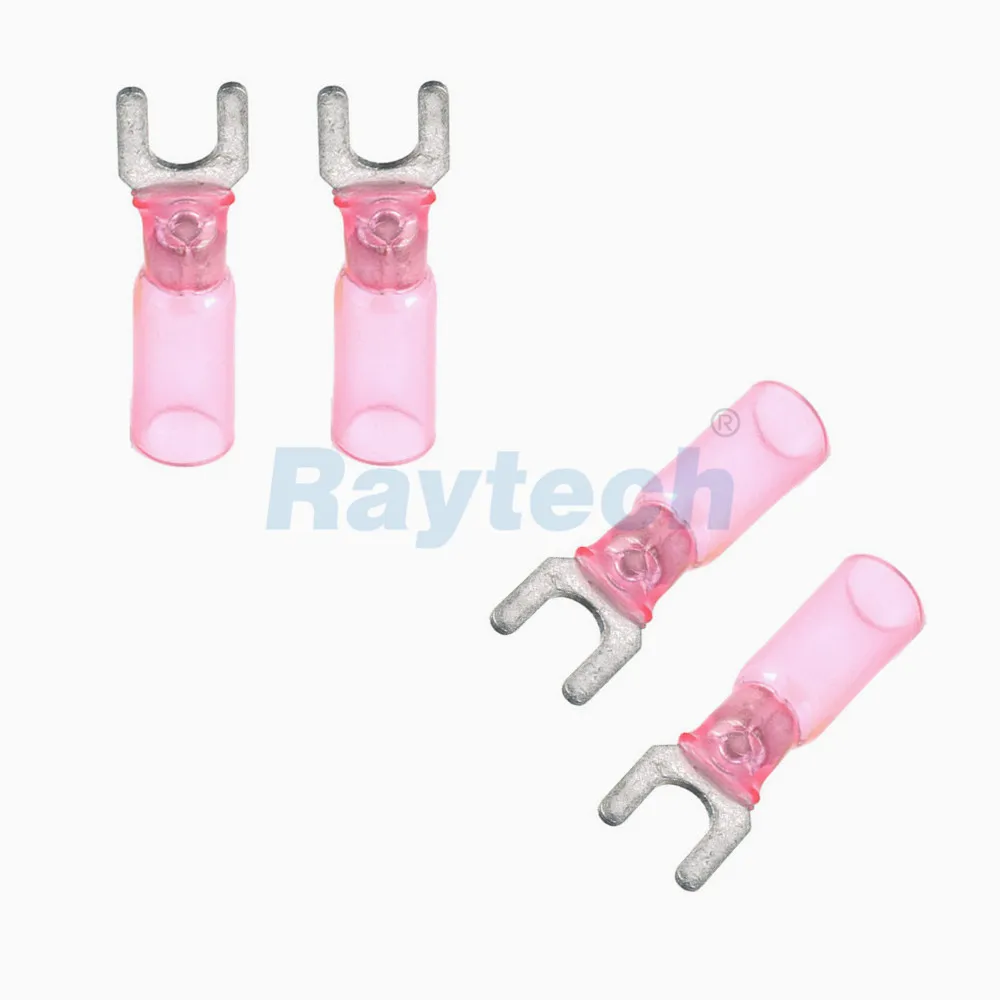 Raytech Электрический кабель провода припоя уплотнение разъем Ancor нейлон красный