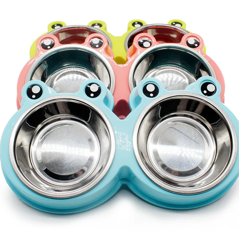 Противоскользящие изделия из нержавеющей стали для домашних питомцев Миска