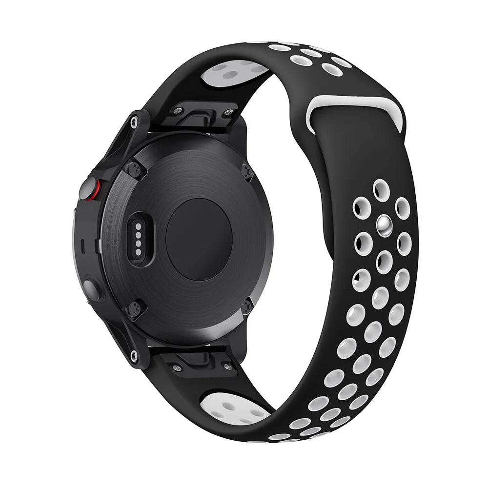 22 мм ремешок для часов Garmin Fenix 5/5 Plus часы Quick Release силиконовый ремешок для Garmin Instinct Forerunner 935 945