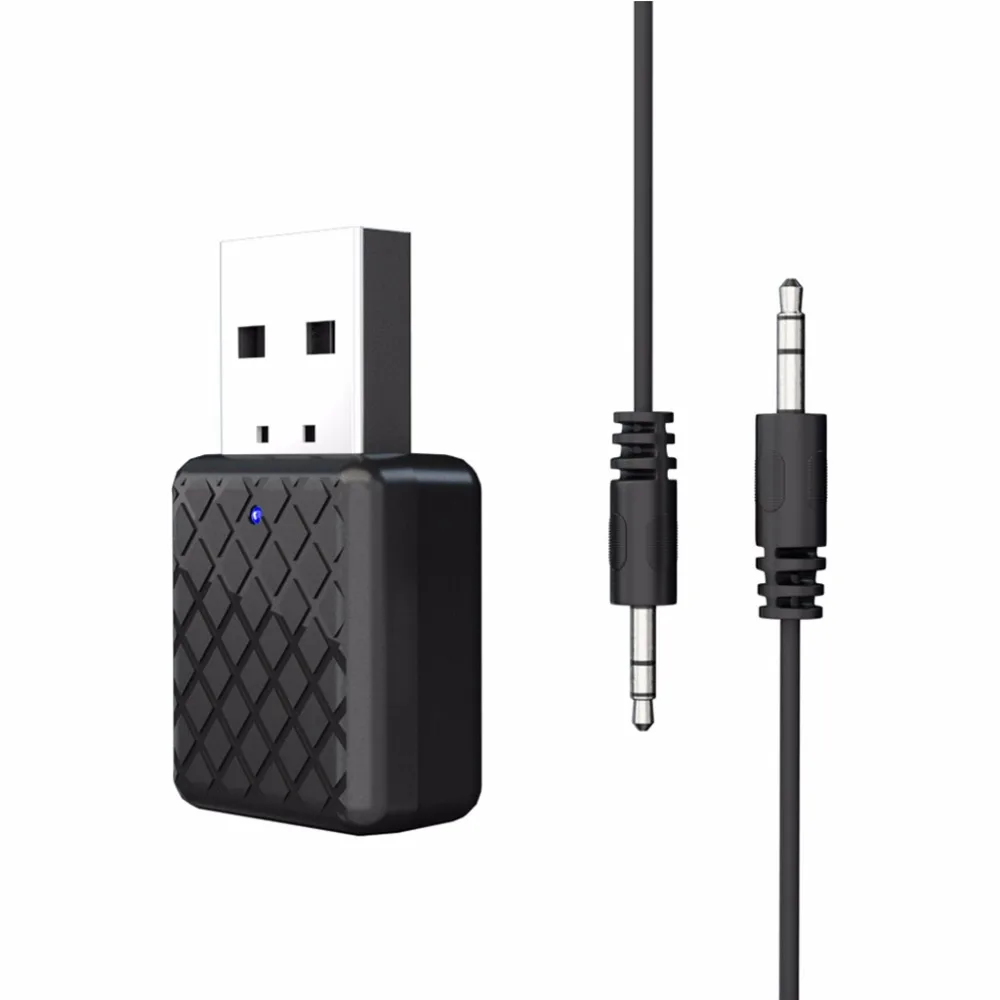 USB Bluetooth совместимые передатчики ресивера 5 0 Беспроводная аудиомузыка 3 мм