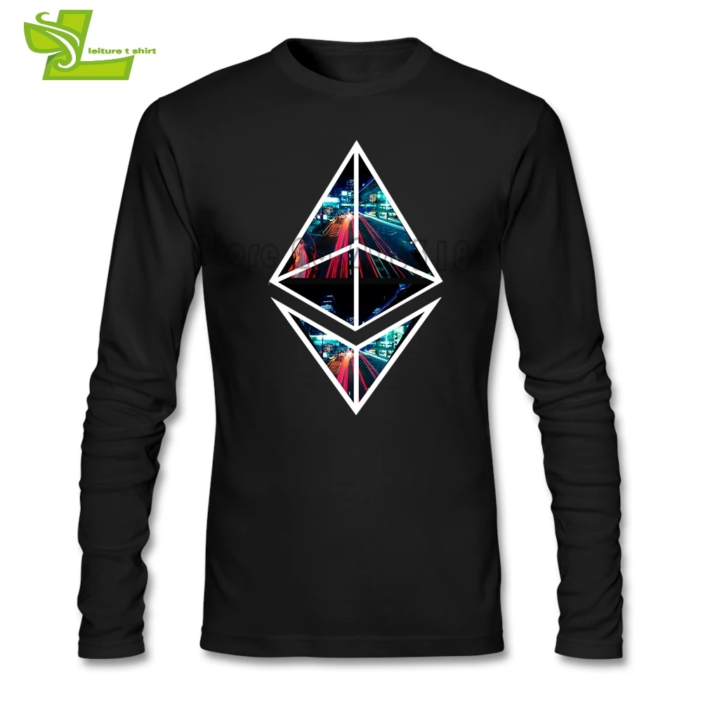 Футболка с длинным рукавом и круглым вырезом для подростков | Мужская одежда