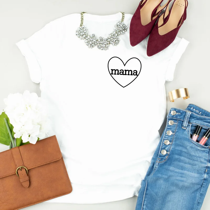 white Футболка Super Mama Mom Life женский Принт забавные буквы, футболки для мам, хлопковая Футболка Femme подарок на день матери, футболка - Цвет: white