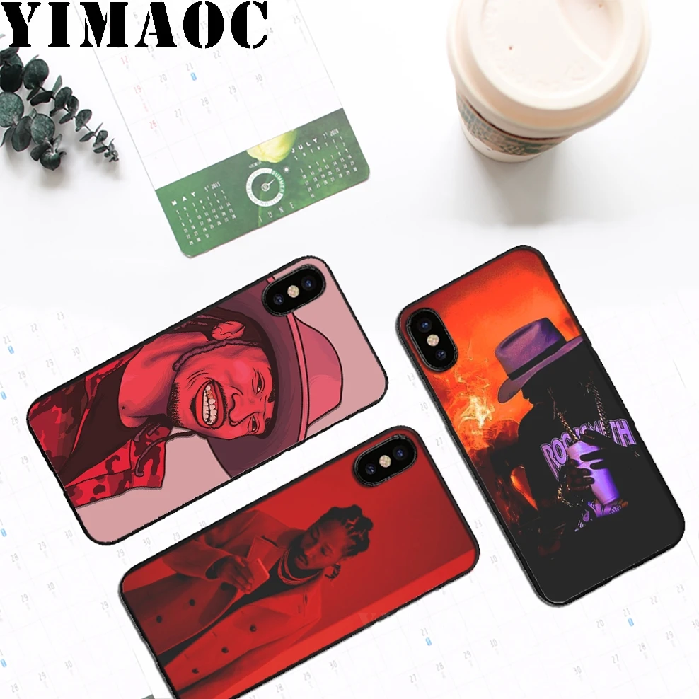 YIMAOC Future Hendrix Rapper Мягкий силиконовый чехол для iPhone 11 Pro Xr Xs Max X или 10 8 7 6 6S Plus 5 5S SE |