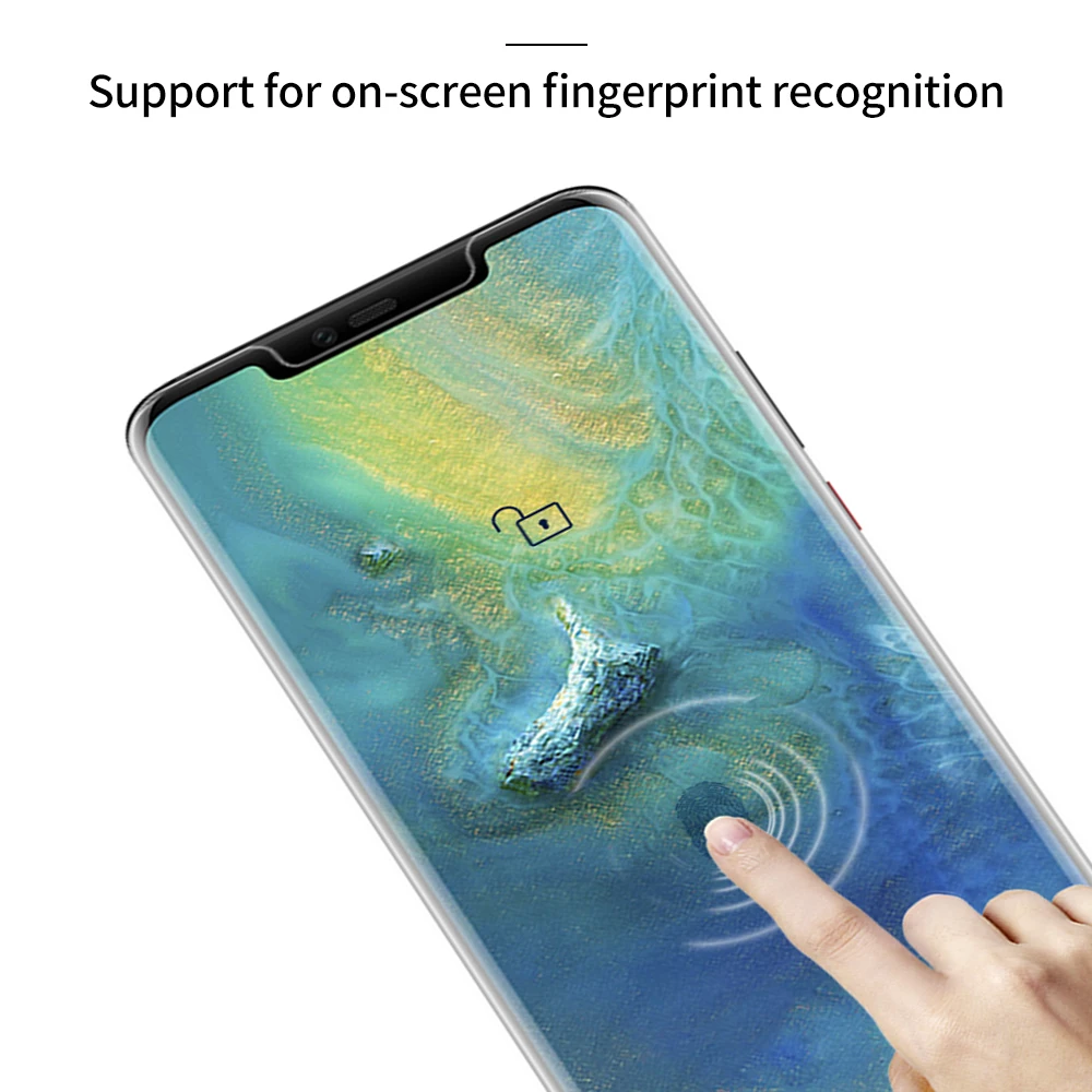Закаленное стекло 9H для Huawei mate 20 lite 20x pro защитное 5d 3d mate20 УФ защитная