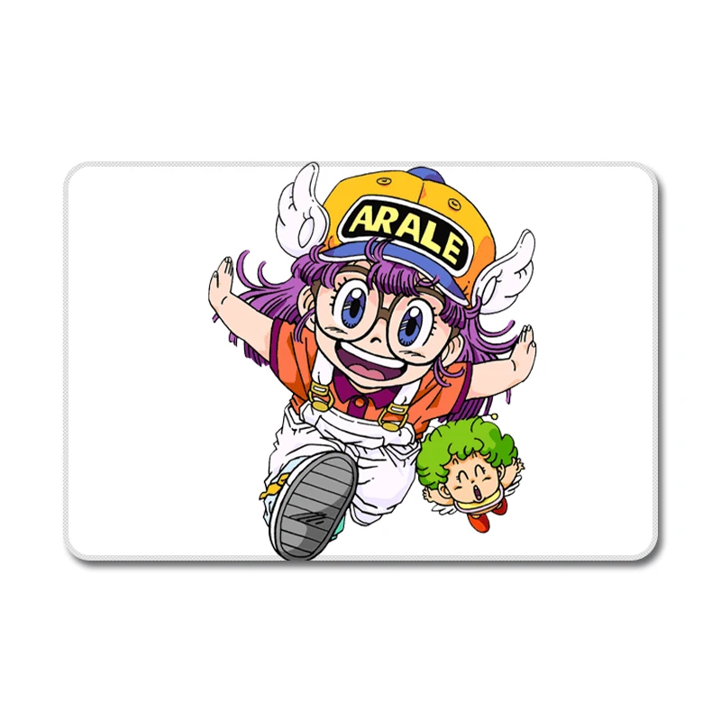 Dr. Slump мультфильм девушка японского аниме крутой дизайн природа резиновый стол