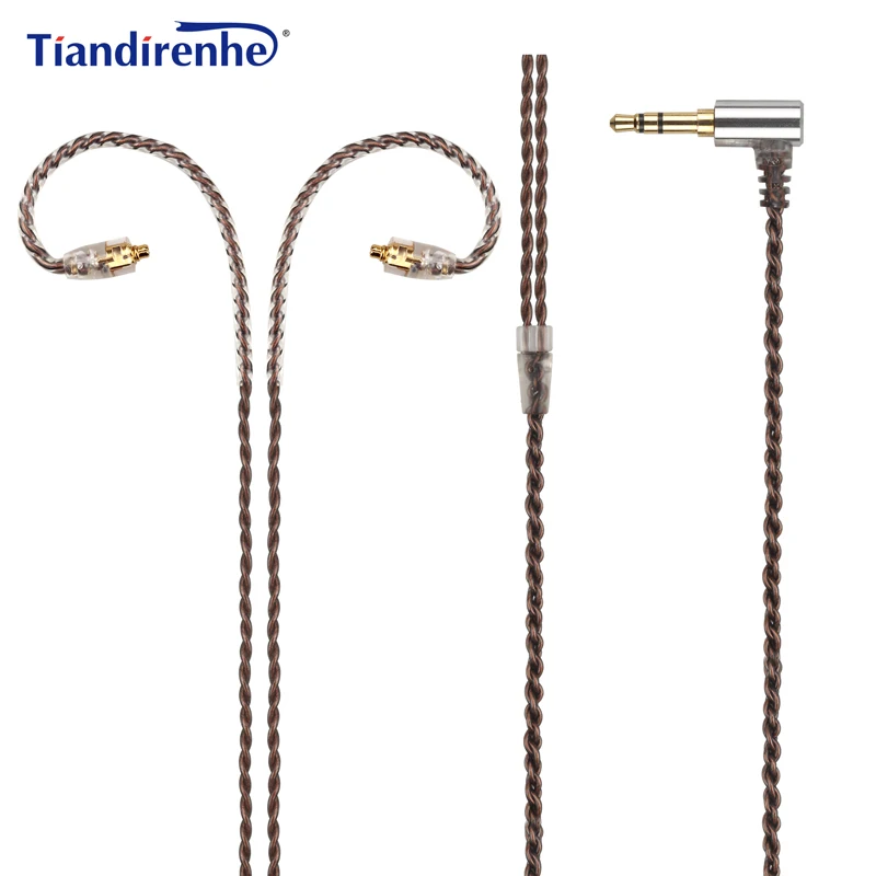 Обновленный DIY MMCX кабель для Shure SE215 SE425 SE535 SE846 наушники AUX 3 5 мм провод iPhone