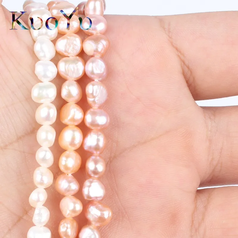 Полукруглая жемчужина 5-6 мм плоская неровная из натурального пресноводного