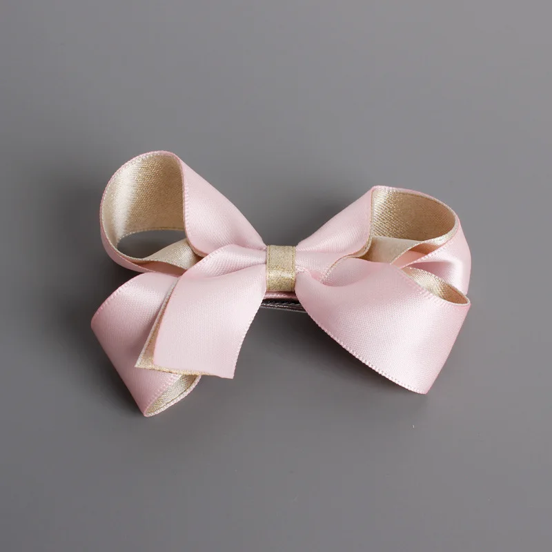 Контрастный стерео запутанный бант Детские аксессуары и клипсы для волос