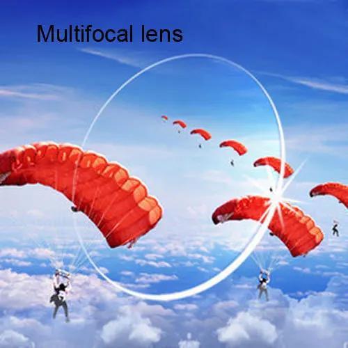 

Линзы 1,56 Free прогрессивной формы, линзы многофокальные очки по рецепту для длинных и коротких расстояний