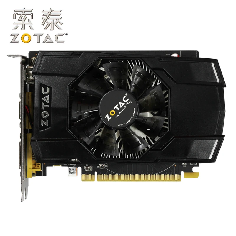 Оригинальная видеокарта ZOTAC GeForce GTX750 1GD5 Raytheon/Интернет кафе PA 128Bit GDDR5 графические