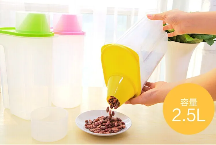 1 шт. большой герметичный резервуар для хранения крытая канистра кухонная