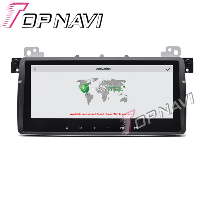 Topnavi 1024*600 четырехъядерный 8 &quotAndroid 6 0 Автомобильный GPS навигатор для BMW E46