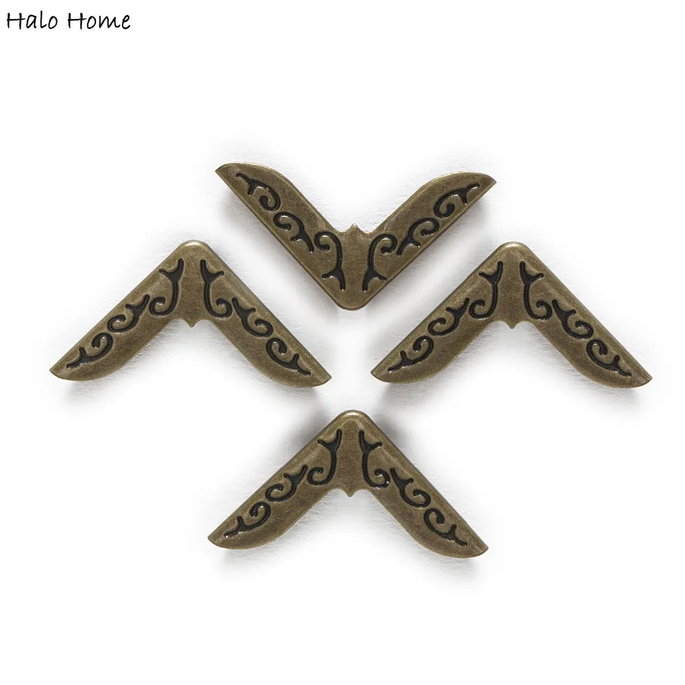 25 шт. Античная бронзовая резьба книга Скрапбукинг Подарочная коробка с