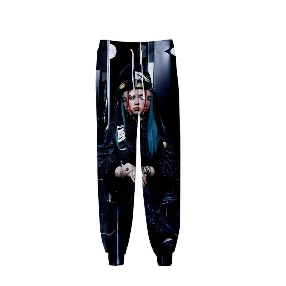 Frdun Tommee 3D Billie Eilish брюки с принтом повседневные весенние повседневные штаны для бега женские и мужские брюки тонкие крутые горячая Распродажа брюки 4XL