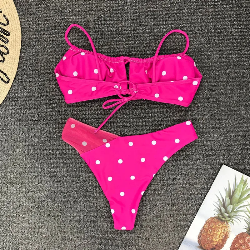 Купальный костюм купальный купальник бикини в стиле пэчворк сексуальный принт