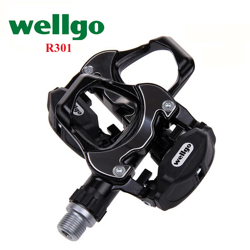 Wellgo R301 Look Keo совместимые с дорожным велосипедом педали подшипники без зажима
