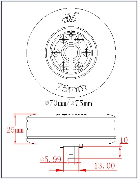 70 мм 75 JP тормозное колесо для радиоуправляемых самолетов|wheel for rc plane|wheels forrc plane wheels